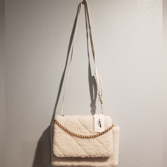 Quilted Top Handle Satchel Handbag - A New Day Ivory - Picture 5 of 10